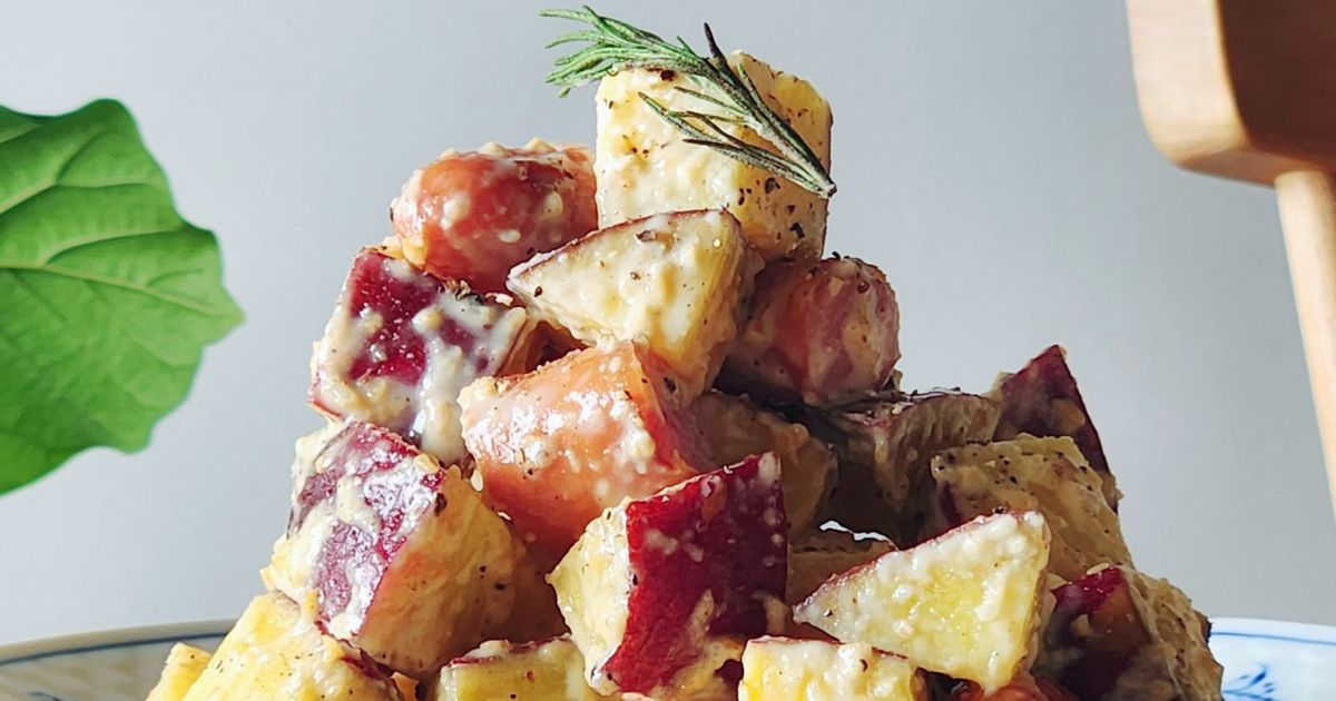 蒸し野菜とソーセージのホットサラダ