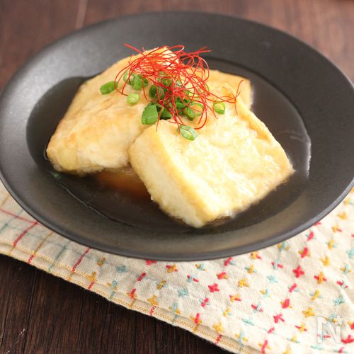 「白しょう油」で揚げ出し豆腐♪