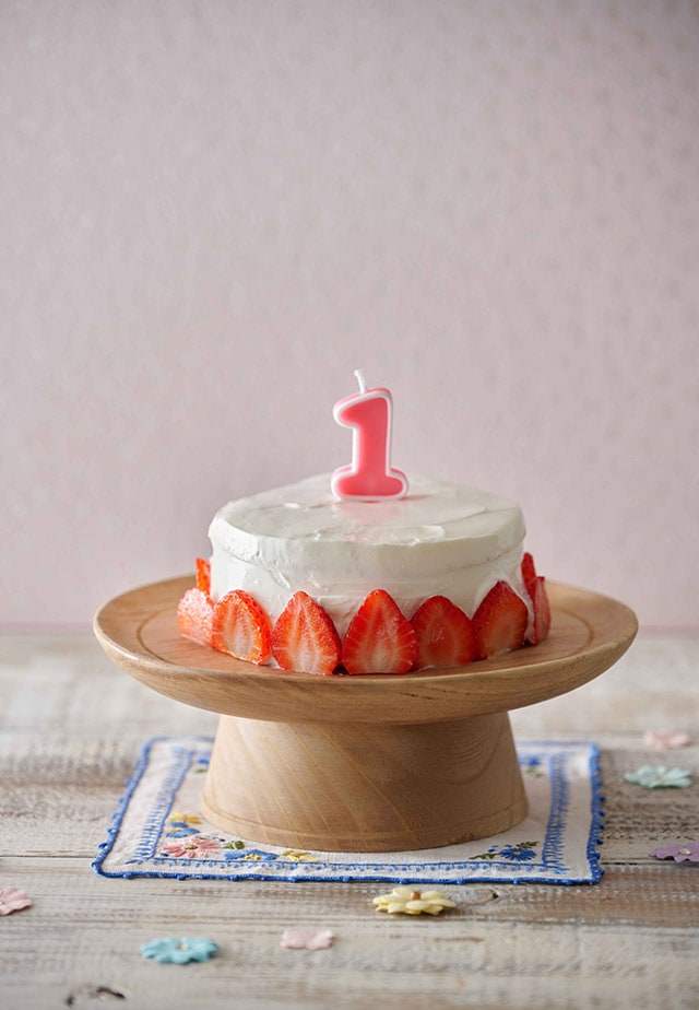 １歳のお誕生日！お洒落なスマッシュケーキ 離乳食ケーキ の作り方とデコレーションアイデアゆるく楽しくママする