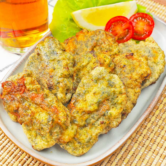 漬けて焼くだけ20分☆ ニンニク醤油青のりチキン