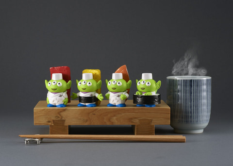 トイ・ストーリー30周年 エイリアン 寿司シェフ フィギュアコレクション商品情報タカラトミーアーツ