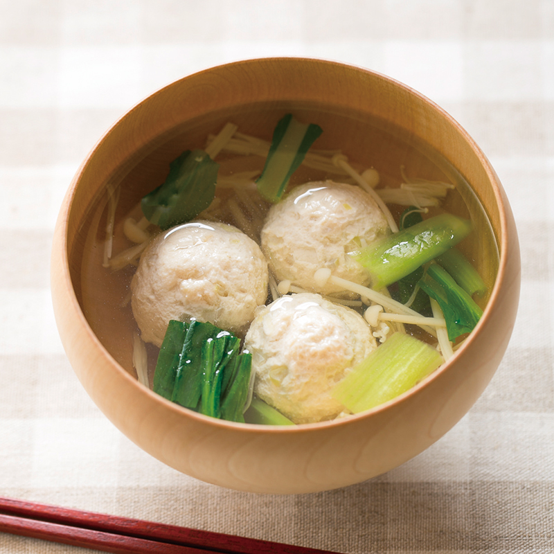 ふわふわ！ ☆簡単☆ヘルシー鶏つみれスープこれなら作れる！簡単おうちごはん♪