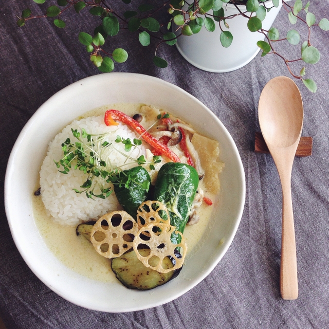 夏野菜の素揚げカレークラシル