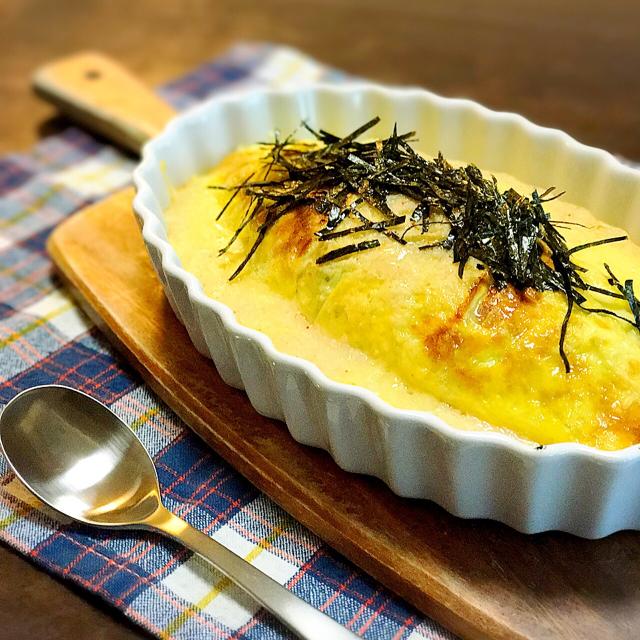 日比谷松本楼 横浜ジョイナス店 和風オムライス。 明太子ととろろのオムライス ¥1150.- 優しい味です❣️是非、週末のショッピングの際にお立ち寄りくださいませ