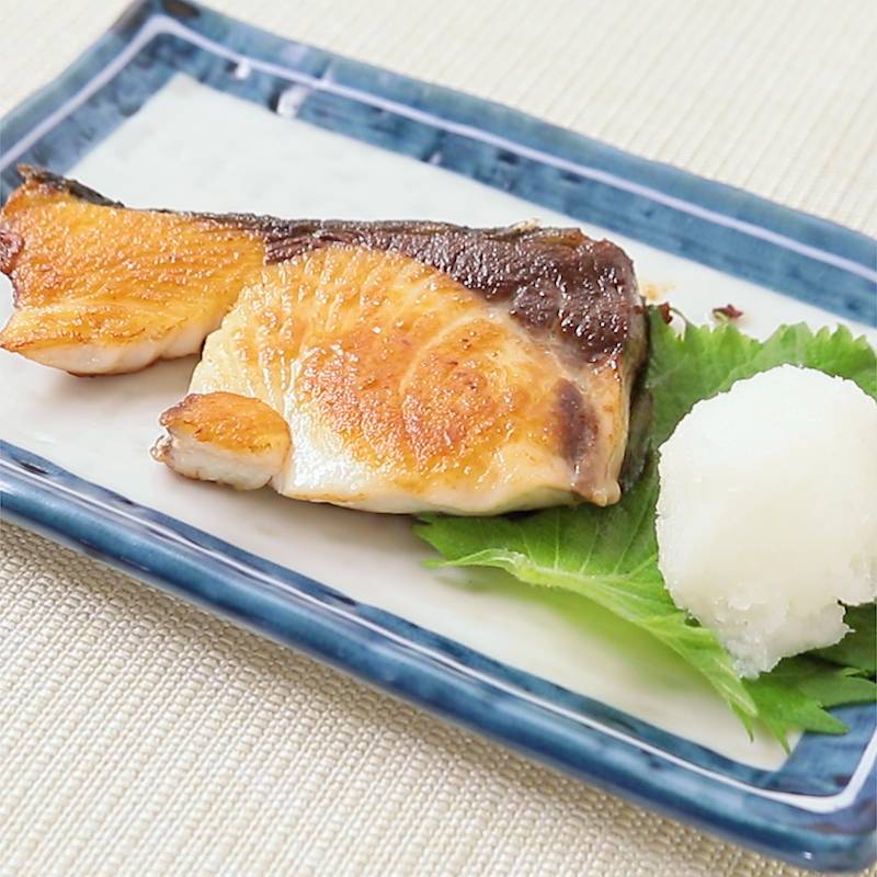 ぶりのバター焼き