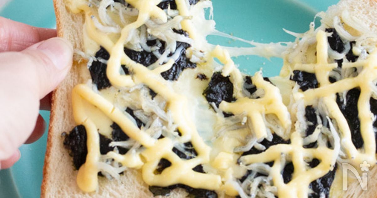 納豆チーズトースト