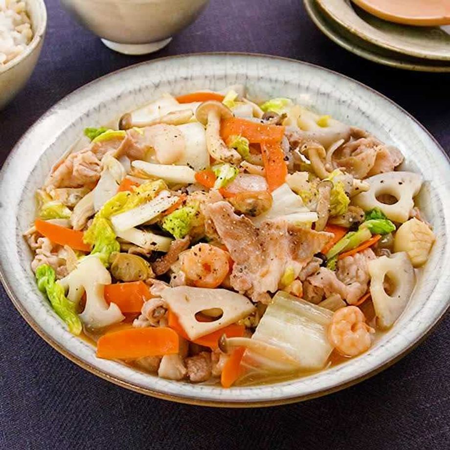 管理栄養士のこだわりレシピ いわしだんご八宝菜商品情報ピジョン株式会社