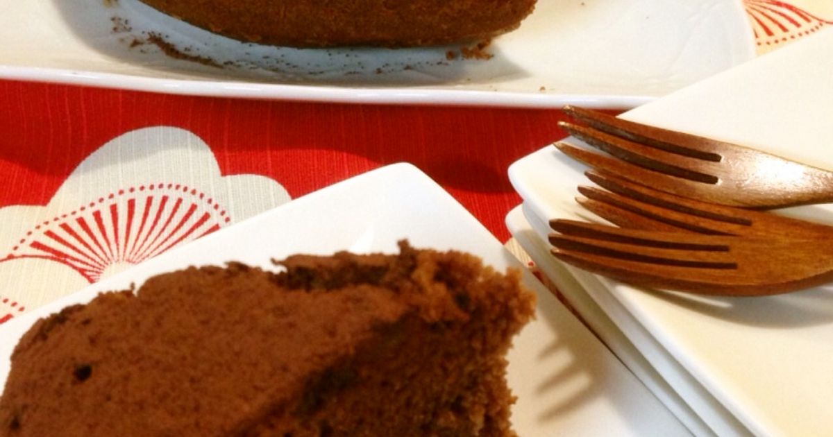 冷やしても♪オレンジチョコケーキ♪