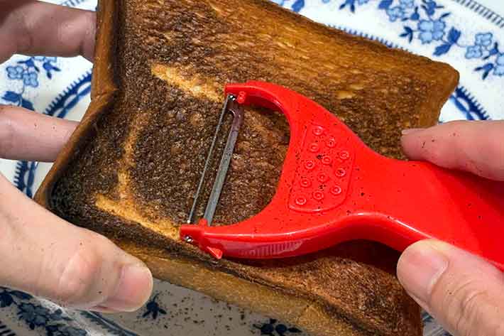 焦げたトーストを２秒で復活させる方法♪ by u_mi_nクックパッド簡単おいしいみんなのレシピが392万品