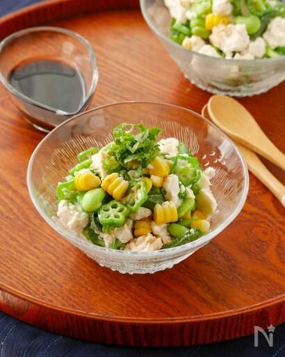 キスと夏野菜のパーティー天ぷら