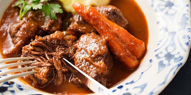 和牛頬肉の赤ワイン煮込みレストラン ア・ラ・メゾン