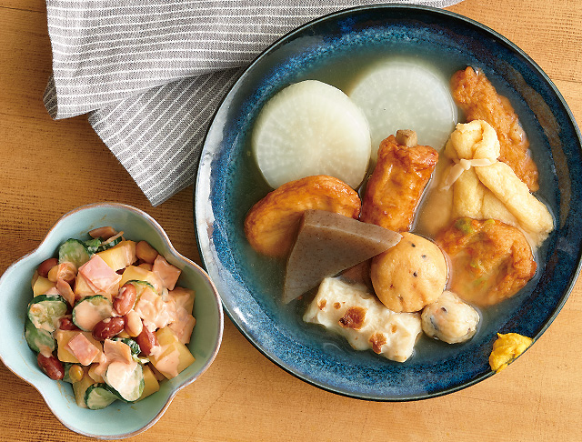 悩み解決！「おでん」に合うおかずとタイプ別の献立を管理栄養士が紹介！ - macaroni