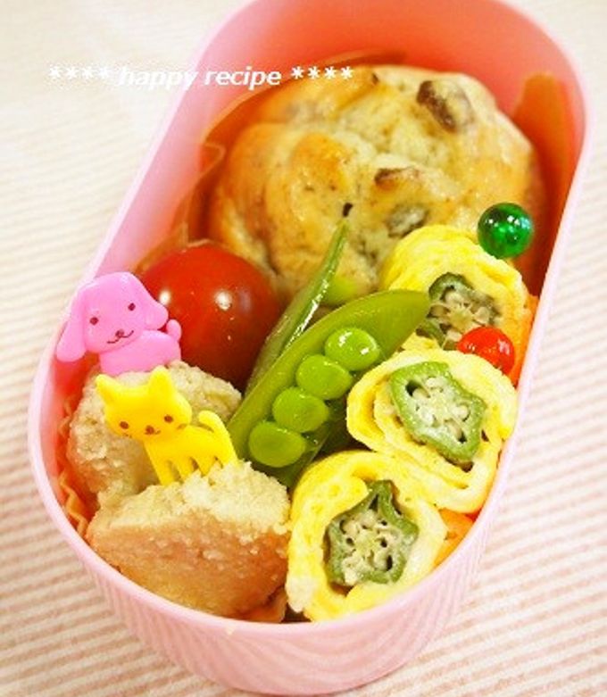 お弁当に♡オクラの卵焼き by ゆのち♡クックパッド簡単おいしいみんなのレシピが392万品