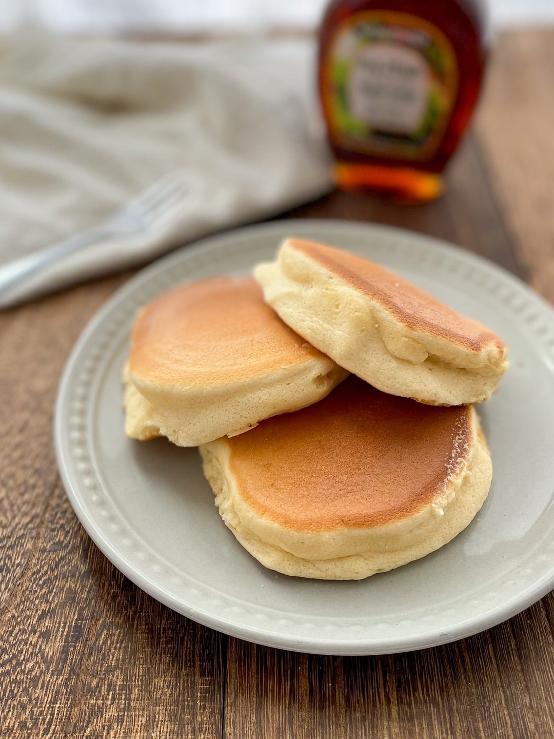 生おからパンケーキ🥞小麦•砂糖•卵不使用♪♪⸝⋆※下の方におからパウダーを使った分量あります♪ こんばんは！☺️@___negi_chan です！𓂃𓈒𓏸 生おからを使ったパンケーキって 卵を入れてパサつきをなくしたくなりますが、軽めの食感を楽しみたかったので