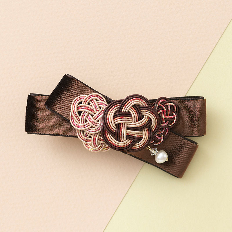 水引 縦連続あわじ結び ２つの結び方