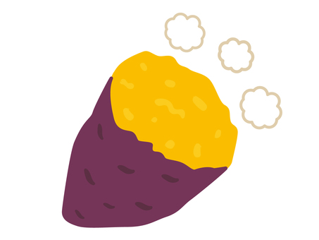 サツマイモ のタグのイラスト無料のフリー素材 イラストエイト