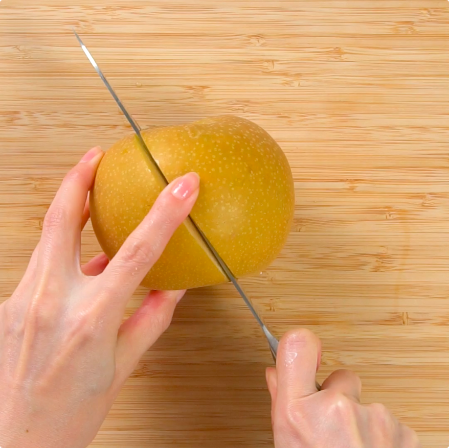 あさイチの梨の切り方2通り。甘くて皮ごとおいしい食べ方を紹介。 - LIFE.net