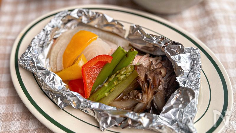 めちゃ簡単 お魚のホイル焼き