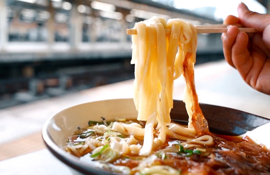 JR名古屋駅ホーム名物のきしめんはJR池袋駅構内でも食べられるらしい →食べてみた結果ガジェット通信 GetNews