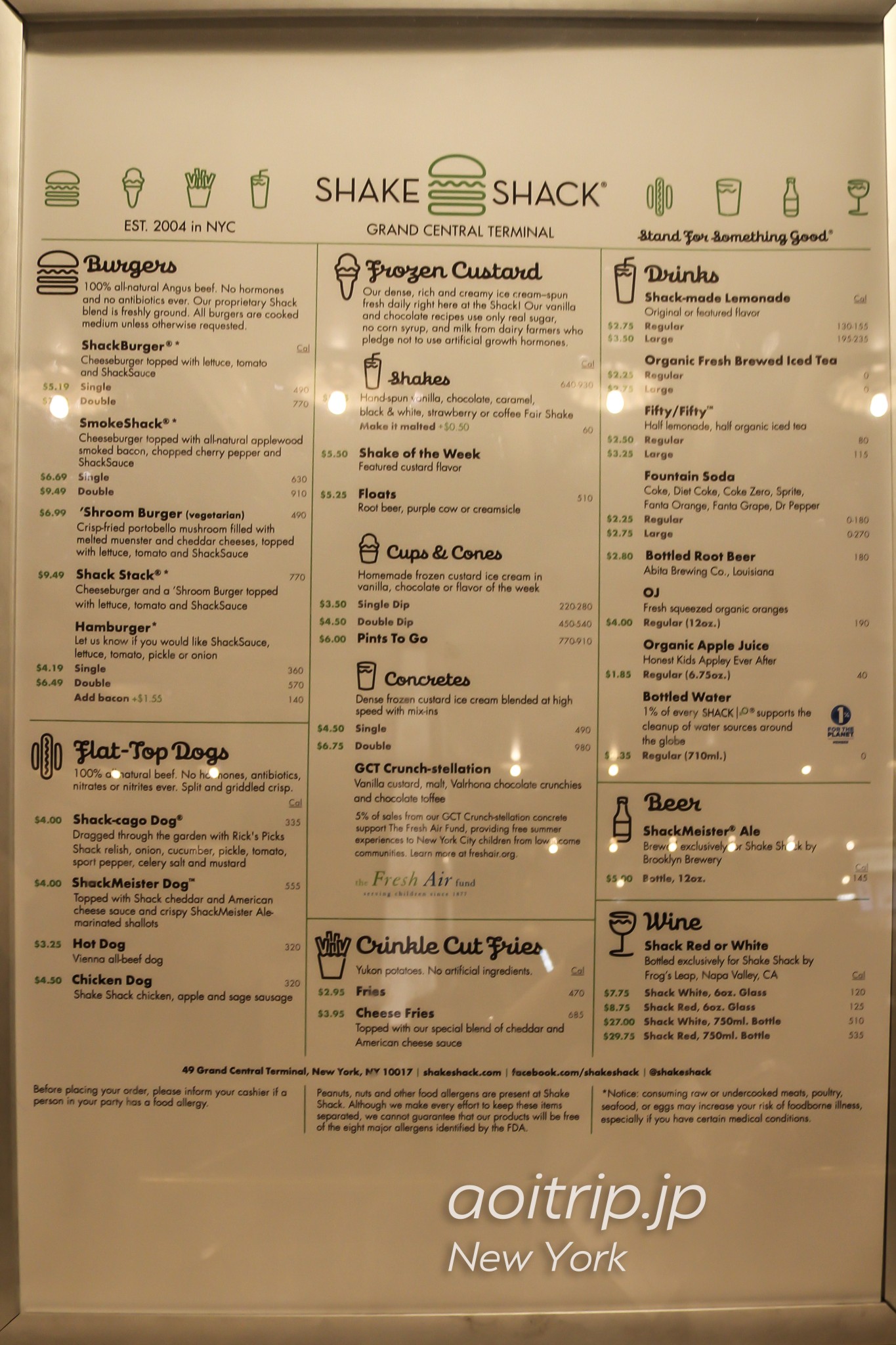 NYグルメシェイクシャックでNY＆LA期間限定バーガーを食らう！ 黒トリュフソースグルメピエロ