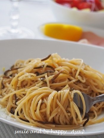 塩昆布バターのレモンパスタ♪ - IL FIORE～ イル フィオーレ～