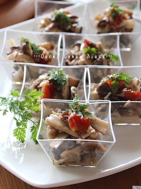 お洒落サラダと楽しい前菜