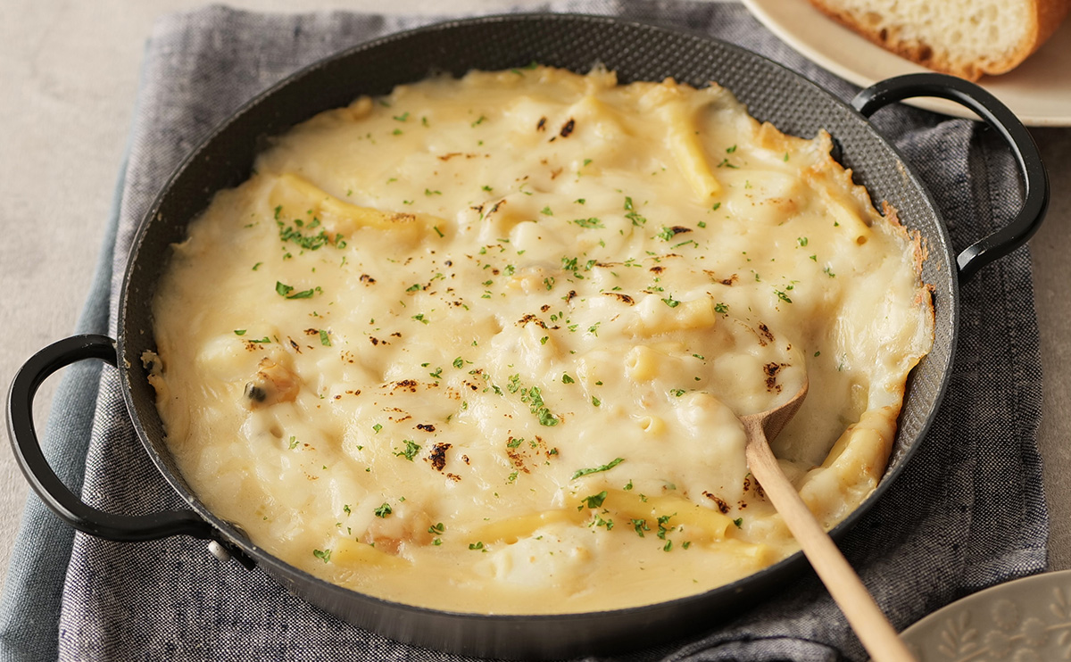 グラタン好きのためのシーフードグラタン: 惣菜・ご飯のお供・おつまみスイーツ・グルメ・ギフトの通販は 婦人画報のお取り寄せFUJINGAHOSHOP