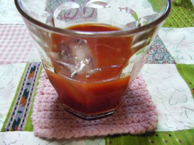 トマト酎ハイの作り方 生トマト 健康酒