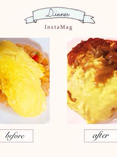 彼女がオムライスを作ってくれたのですが、なんとコメントすれば正- Yahoo!知恵袋