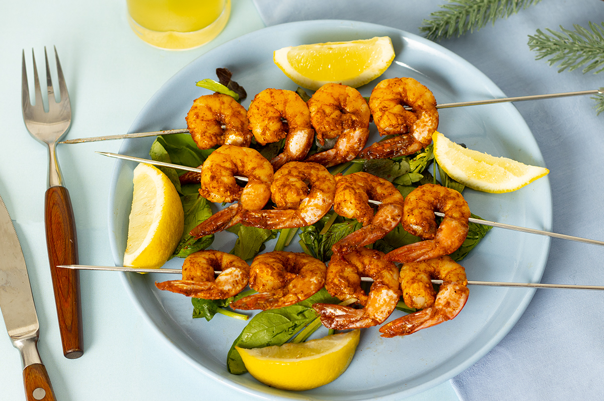 バーベキュー エビの焼き方TikTok