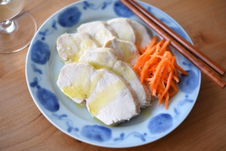 タンドリーチキンのサラダ仕立て