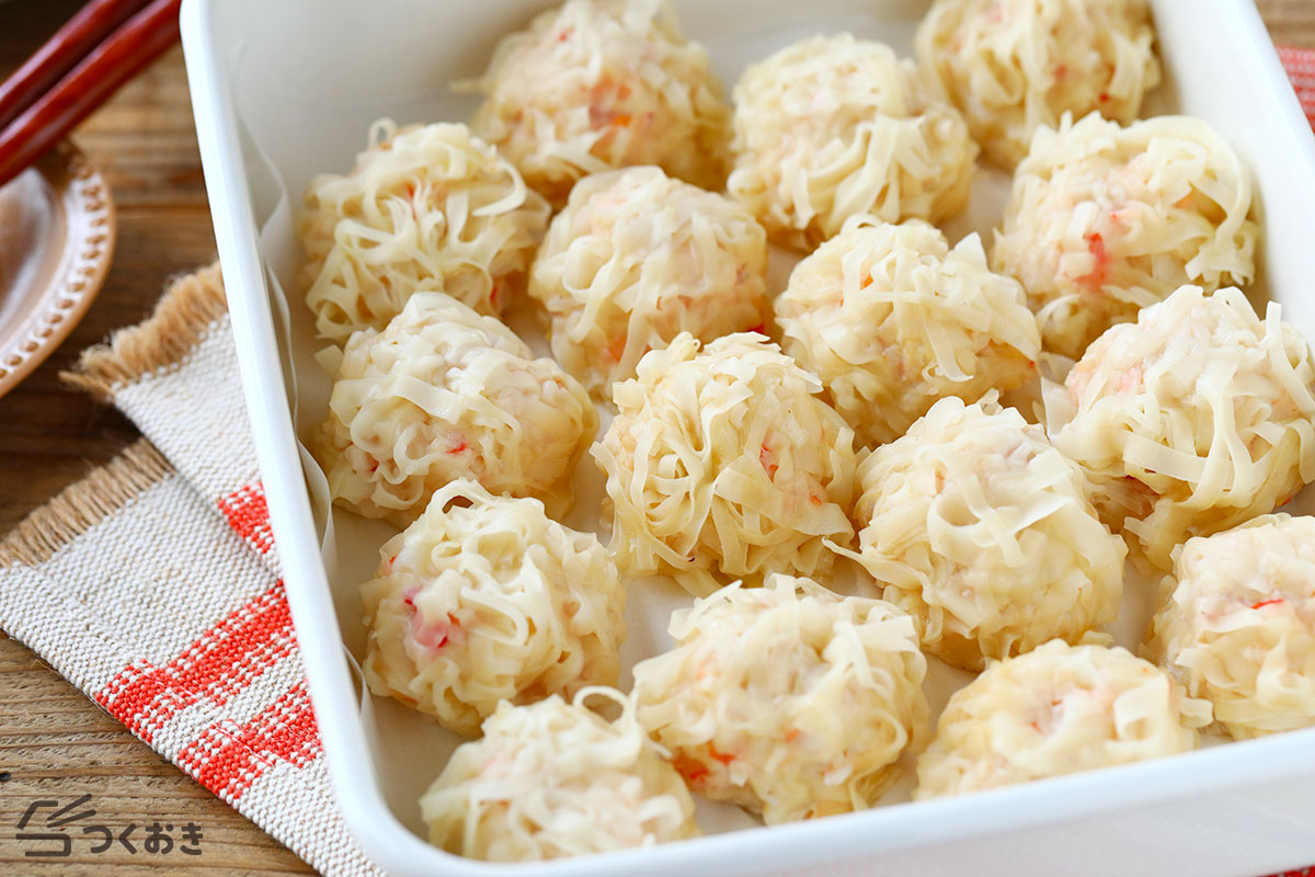 レンジで簡単!エビシューマイのスープレシピ味の素冷凍食品