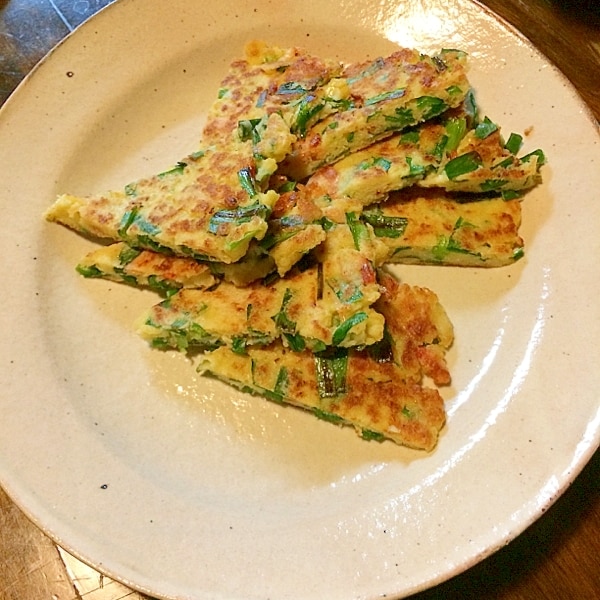 ヘルシー＊おからとちくわ入り 海鮮風チヂミｒｉｉ＊ごはんアルバム