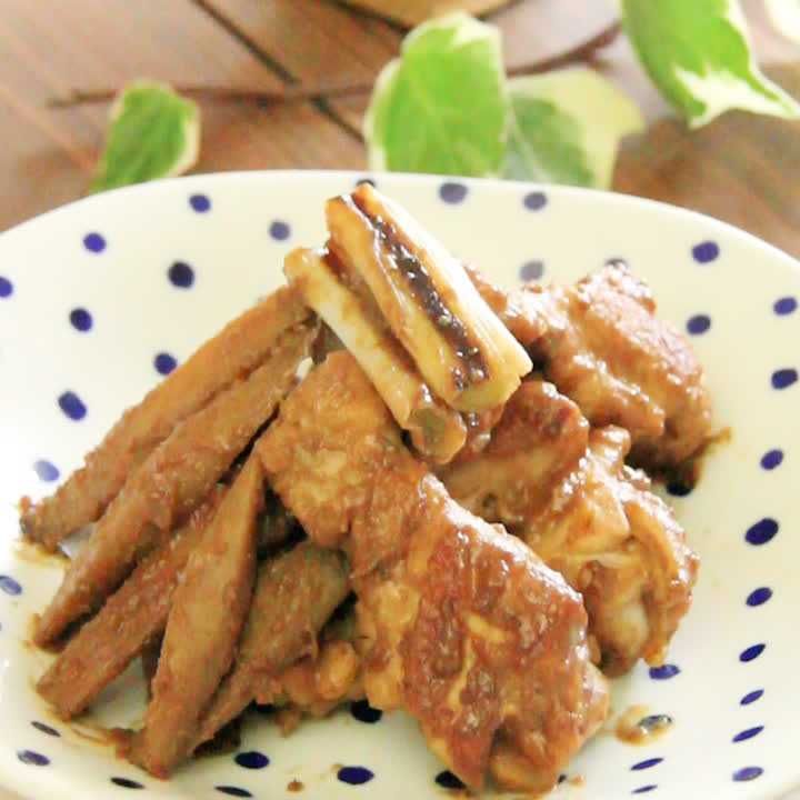 調味料一律大さじ1！＊手羽元となすとにんにくの旨味噌煮＊クラシル