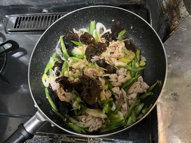 木須肉の作り方・ムースーロー料理