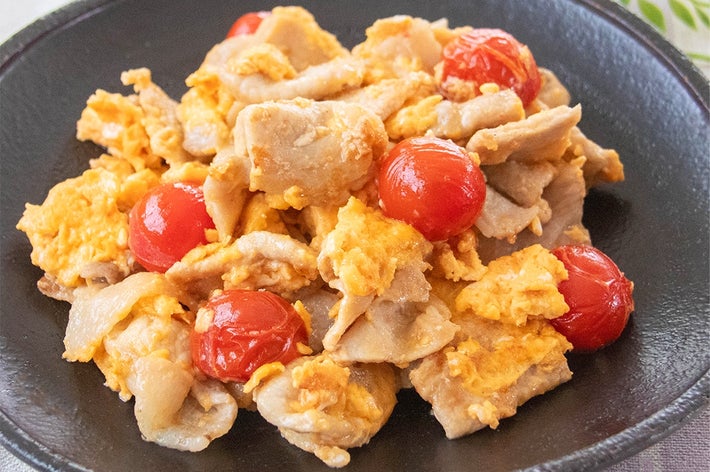 ささみとミニトマトのごまポン酢和え レシピ・作り方 by おうち料理愛好家mamayumi - 楽天レシピ