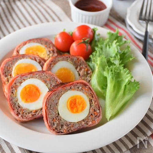 卵入りミートローフ株式会社アキタフーズ