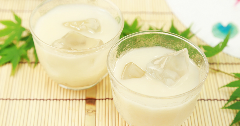 ベリーのあまざけ ブルーベリー甘酒komachi-na-わん子ん家ひまカフェ