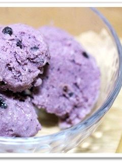 ブルーベリーチーズアイス - タカナシ クリーム・コンシェルジュ