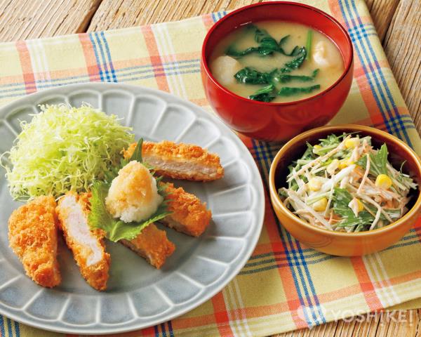 □トンカツの献立✩︎⡱と娘のちょっと大変な行動FROM ME TO YOU YOU