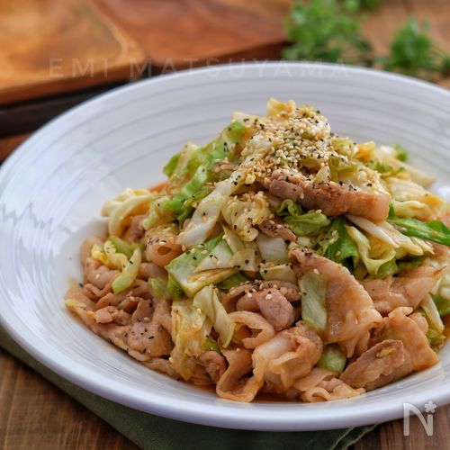 豚バラと大根の ゆずぽんさっぱり炒め