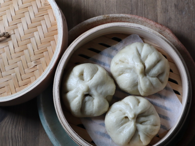 皮から手作り肉まん