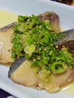 さっぱり☆ブリのねぎ塩ダレ