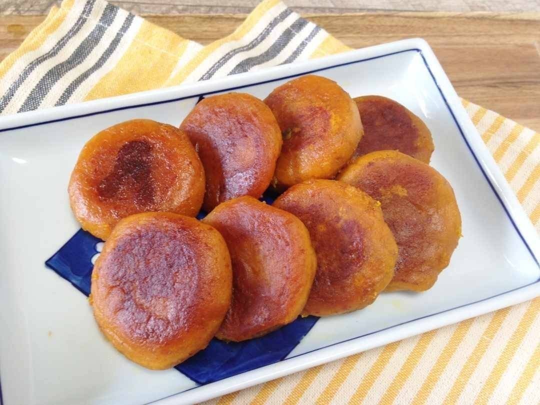 かぼちゃのみたらし団子 老舗和菓子屋さんの味！