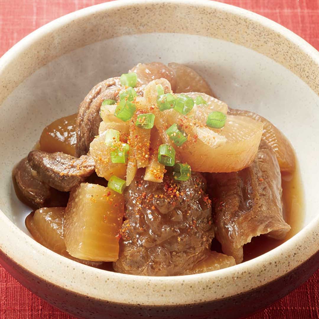 基本のもつ煮込み 定番 味染み 柔らかくてとろとろ臭みなし