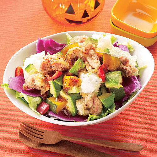 No.1199 ブーケレタスのハロウィンサラダFor Your Healthy Life®