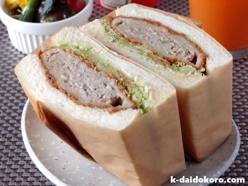 簡単 ワックスペーパーを使ったお弁当用サンドイッチの可愛い包み方