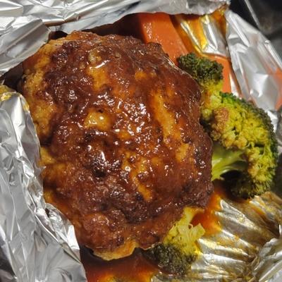 包み焼きハンバーグ