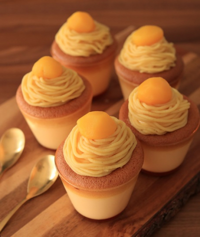 昭和96年料理番組喫茶店のプリン1950s Japanese Creme caramel