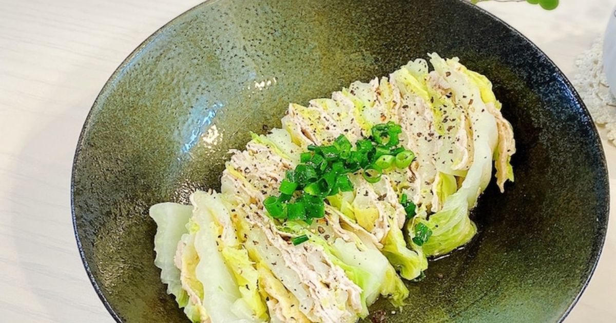 レンジで簡単 白菜と豚肉のミルフィーユ by パーソナルジムリビトクックパッド簡単おいしいみんなのレシピが392万品